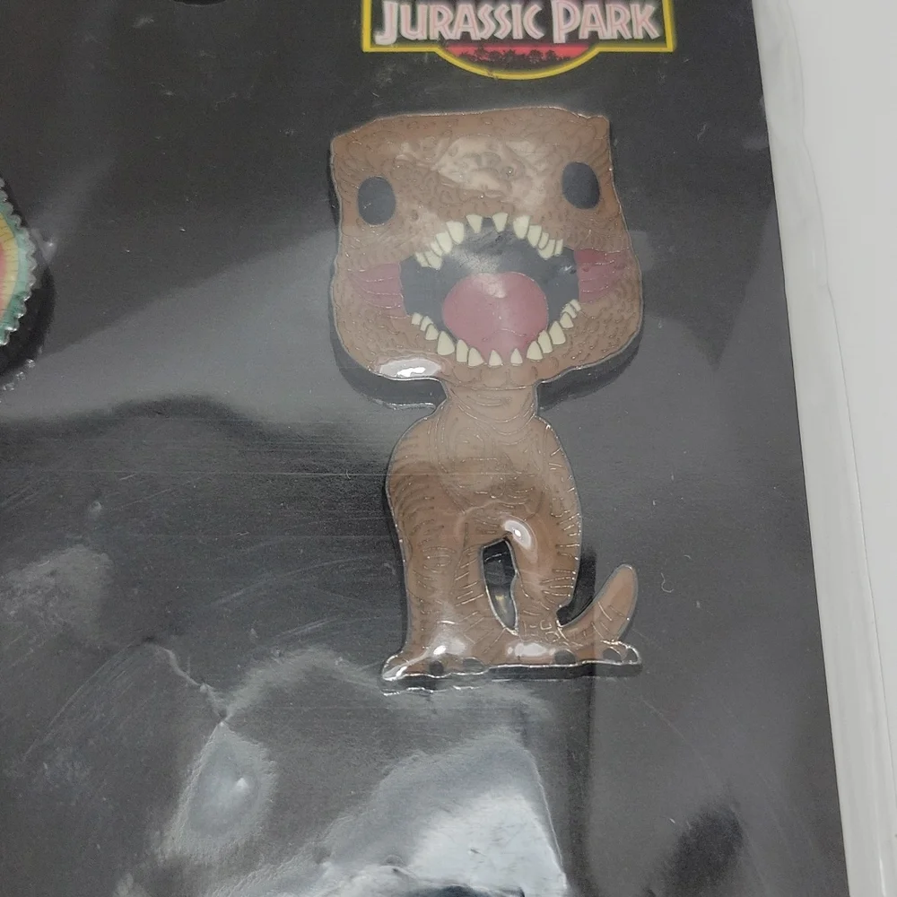 Pop Jurassic Park Nwtg Set of 4 Pins